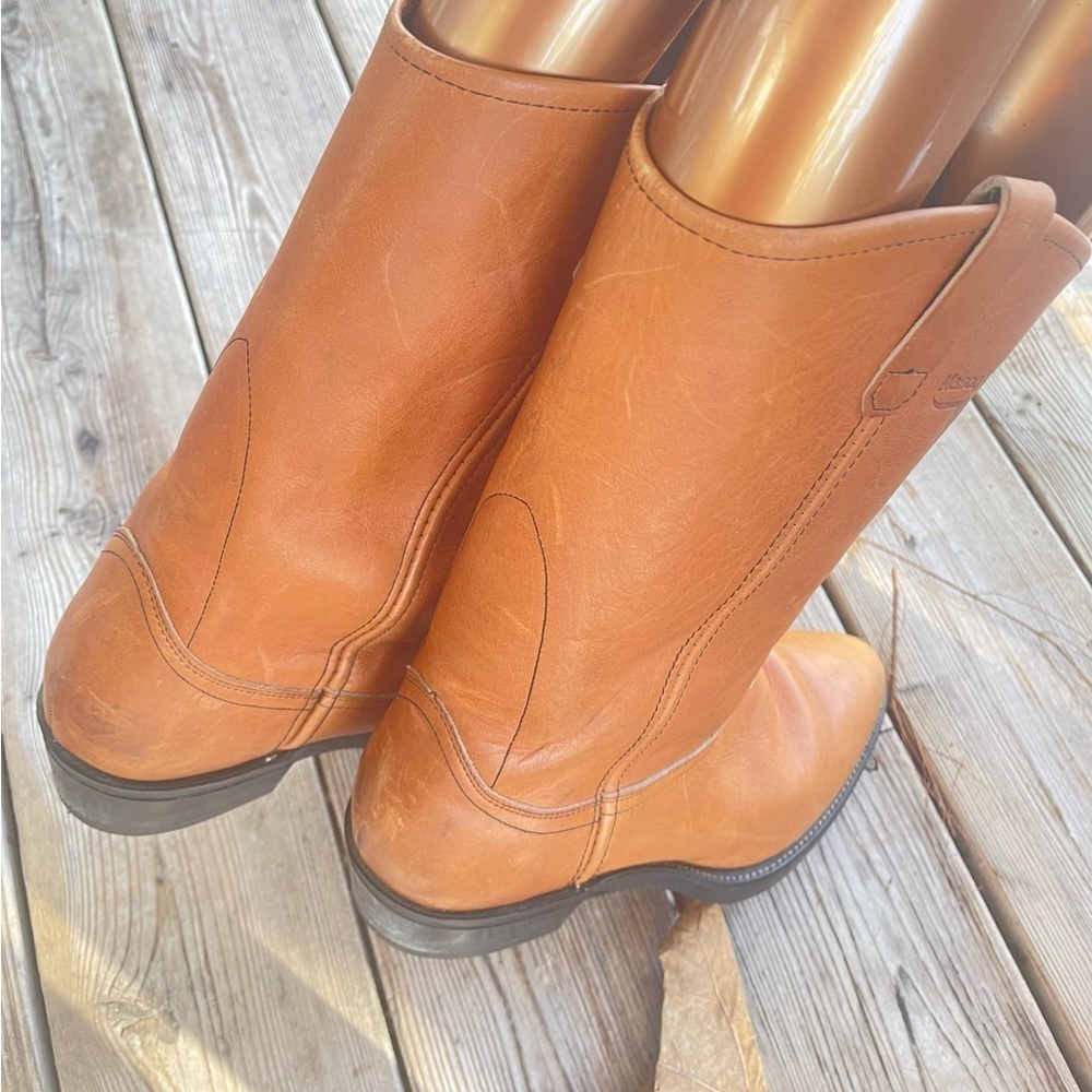 Masón western work men’s boots - Picture 5 of 15